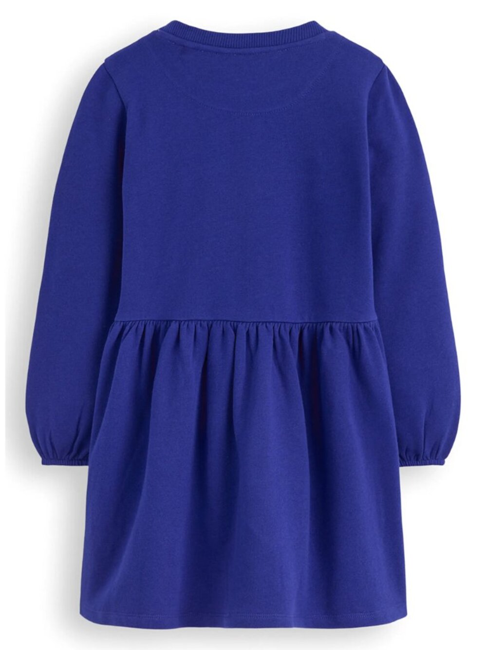 Mini Boden Kids' Floral Appliqué Long Sleeve Cotton Sweatshirt Dress  NWT - Picture 2 of 5